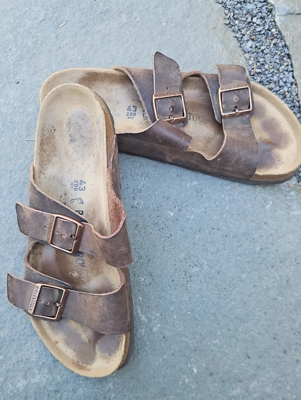 Birkenstock Arizona Brown Leather Sandals